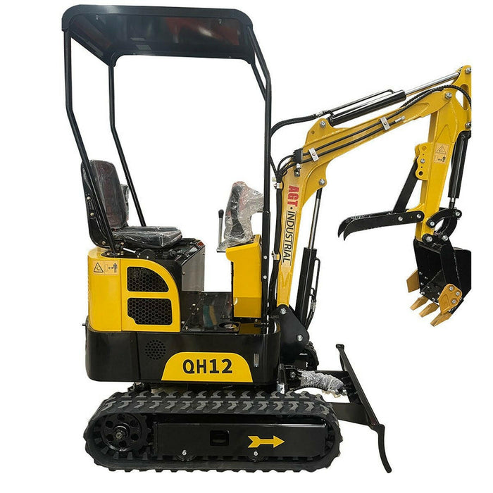 1 ton 13.5 HP B&S Mini & Small Excavator, Gasoline For Sale | AGT QH12
