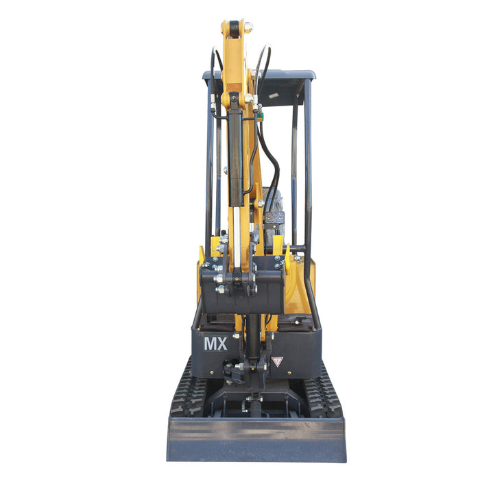 1 Ton 2024 Upgraded Mini Excavator W/ SIDE SWING BOOM & HYDRAULIC THUMB | AGT DM12-C
