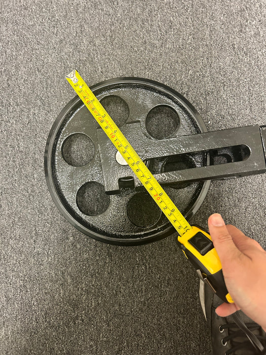 Mini Excavator Track Idler Wheel Assembly | ISDZJL-H12