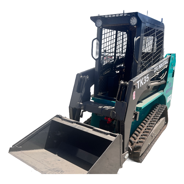 1.4 Ton, Open Cabin Skid Steer W/ Kubota Diesel Engine | TK35