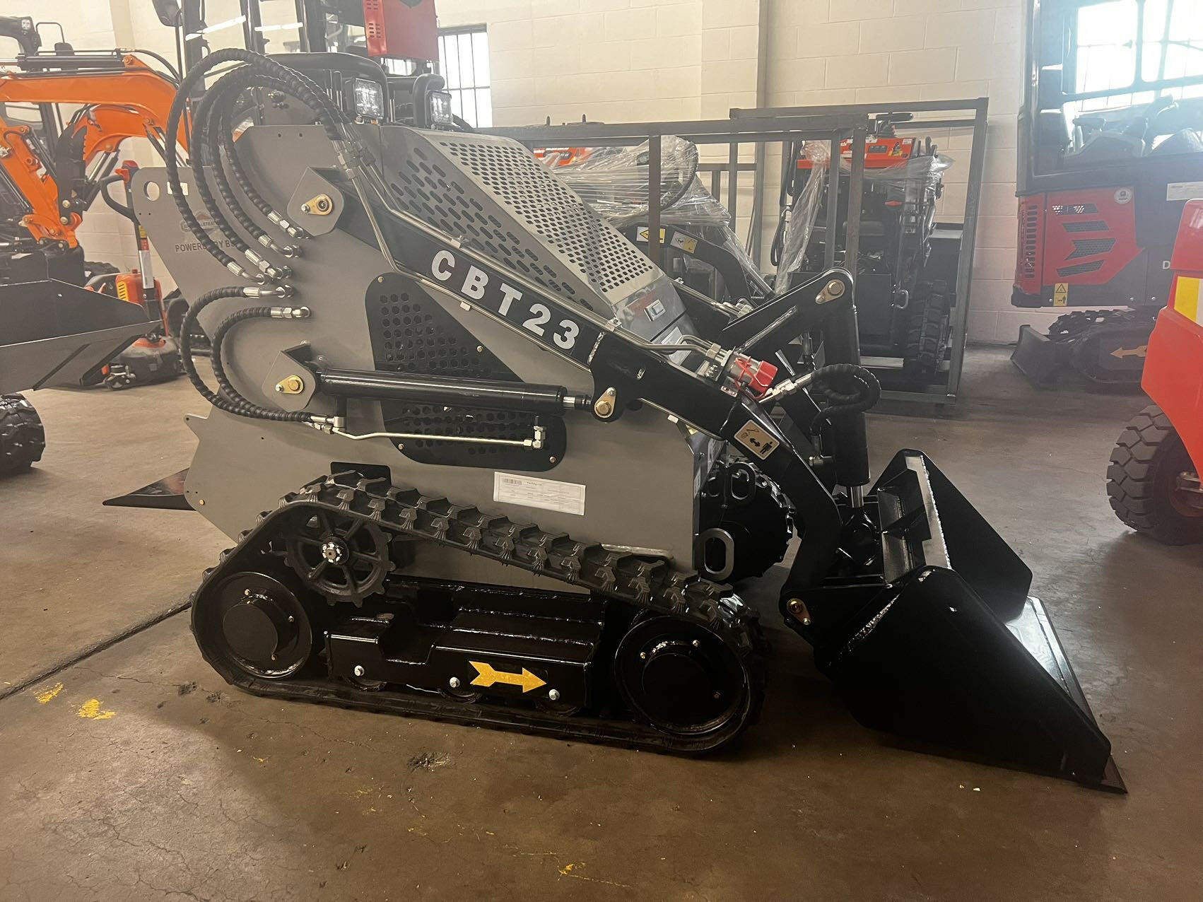 1 Ton, Mini Stand On Skid Loading Mini Crawler | CBT23 | AGT
