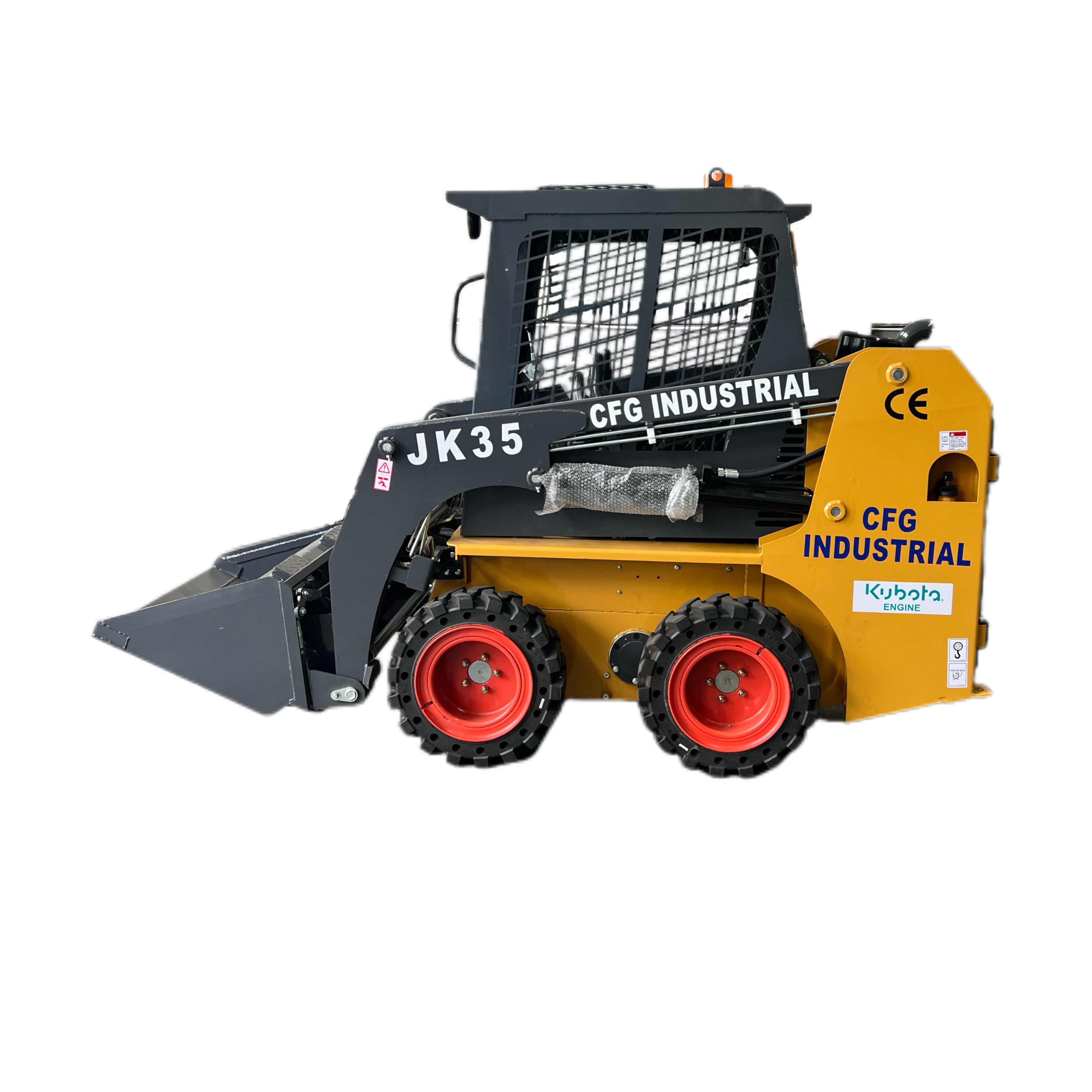 1.4 Ton, Open Operator Wheel Skid Steer Loader | JK35 | AGT