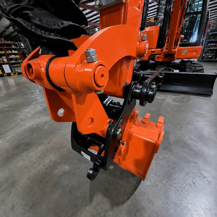 UPGRADED 4 Ton Excavator W/ Kubota Diesel, AC Cab, and Hydraulic Thumb | CFG-45UF