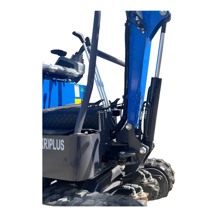 1 Ton, Fuel Injection Engine Mini Excavator w/ Side Swing Boom and Pilot Control | MX12-CRPLUS