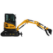 25HP 2.8 Ton Mini Excavator YANMAR Engine，Diesel For Sale| CFG-STE35SR.