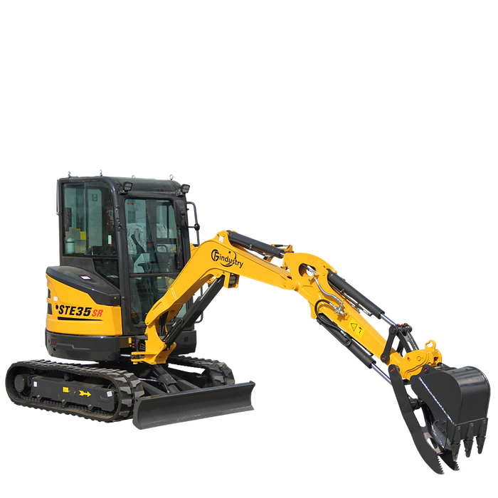 25HP 2.8 Ton Mini Excavator YANMAR Engine，Diesel For Sale| CFG-STE35SR.