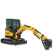 25HP 2.8 Ton Mini Excavator YANMAR Engine，Diesel For Sale| CFG-STE35SR.