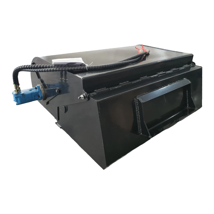 Broom Sweeper Attachment for Mini Skid Steers | M-BM