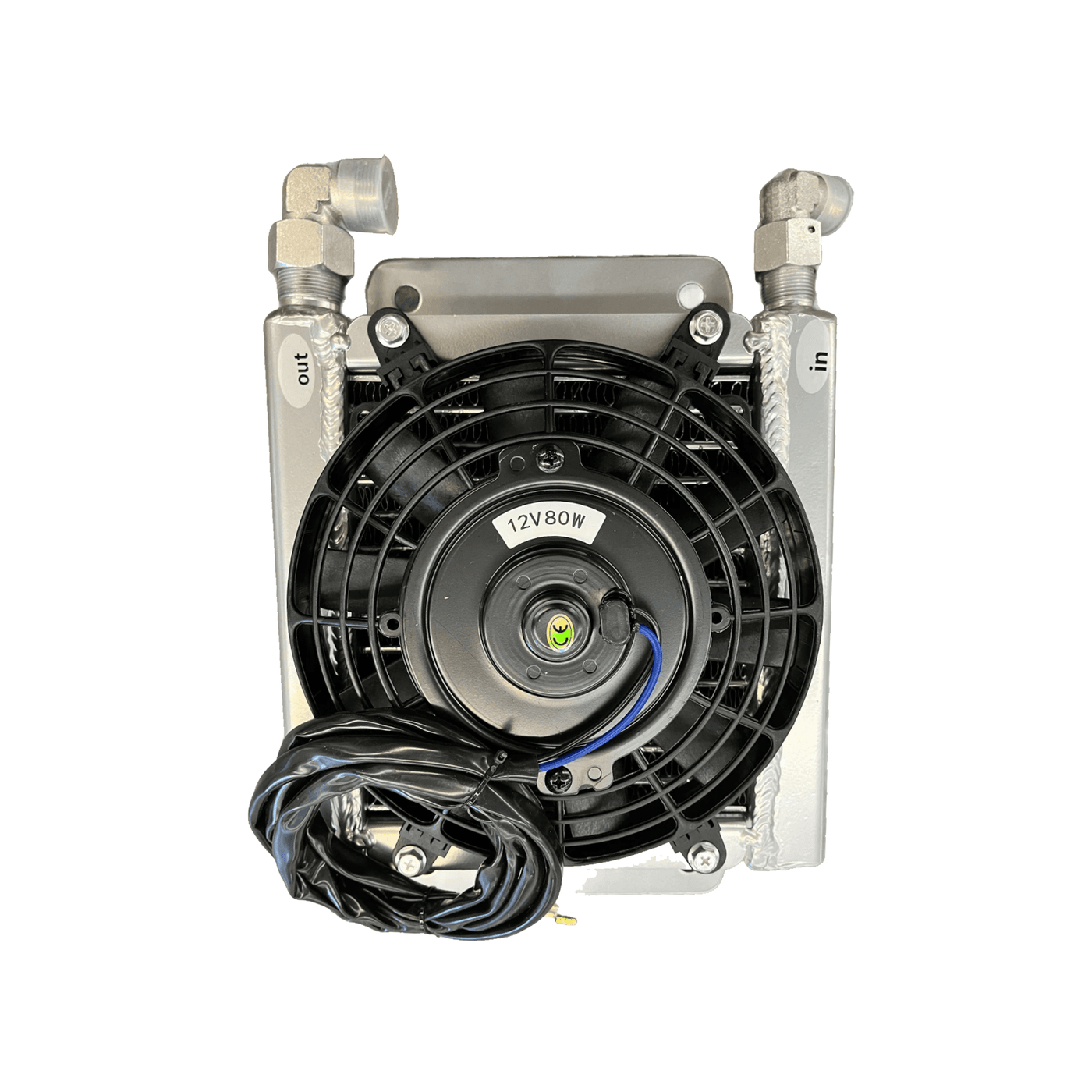 Hydraulic Oil Cooler Radiator Plus Fan For AGT Mini Excavators | H12 ...