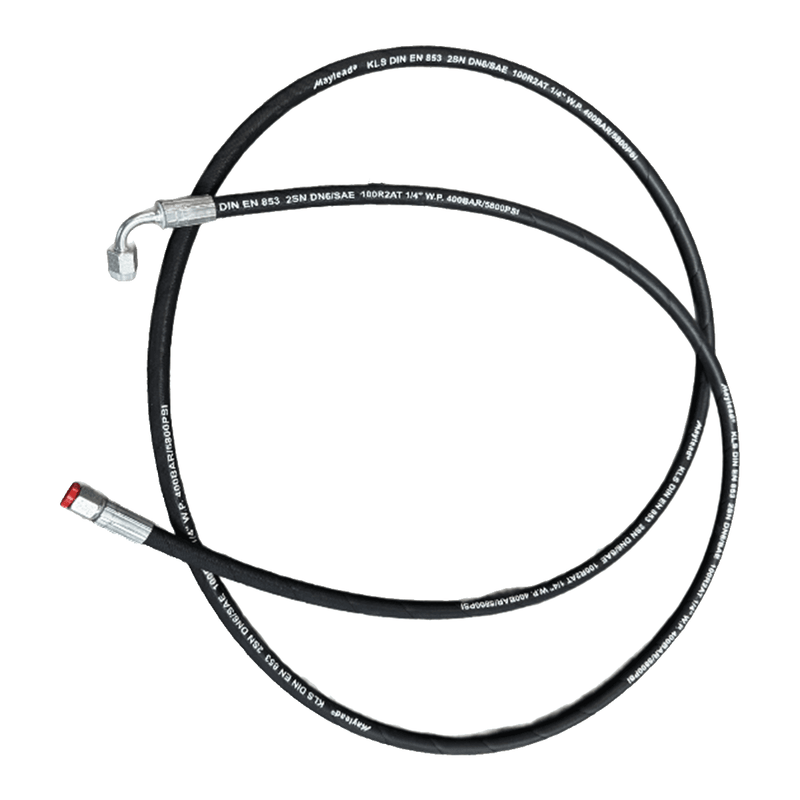10 ft Hydraulic Hose for 12-Series Mini Excavator Boom Assembly | YGZC