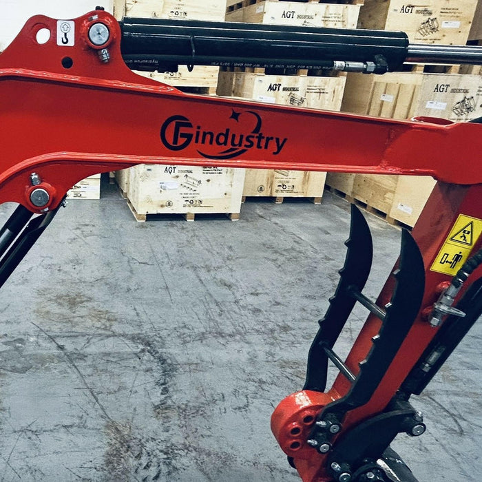 WIKING 065808 Mini Excavator Hr 18 Crimson 1:87 H0 New Original WIKING 065808 Mini Excavator Hr 18 Crimson 1:87 H0 New Original