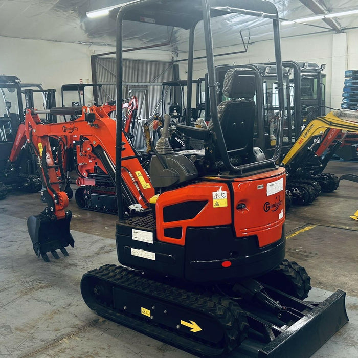 AGT KU-18E 1.8 Ton Mini Excavator with Kubota Engine | AGT-KU18E.
