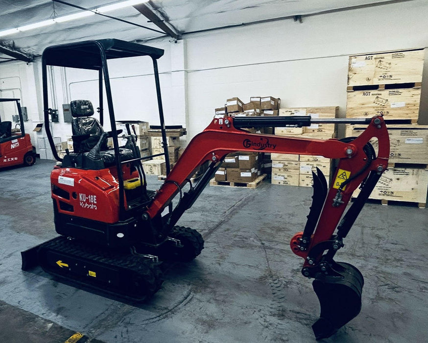 AGT KU-18E 1.8 Ton Mini Excavator with Kubota Engine | AGT-KU18E.